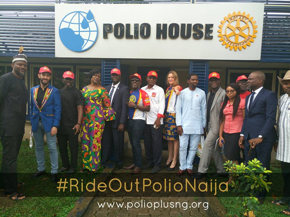 Cycology Riding Club partners with Polio Plus Nigeria in the campaign to END POLIO in Nigeria